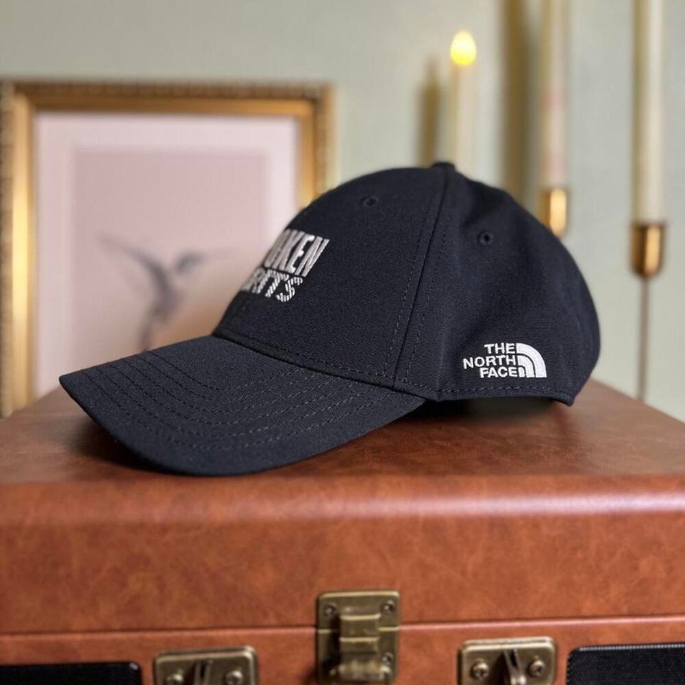 The North Face x Bespoken Spirits Black Embroidered Baseball Cap One Size